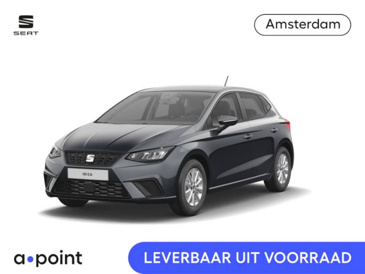 SEAT Ibiza - 1.0 EcoTSI Style | Magnetic Tech Metallic - AutoWereld.nl