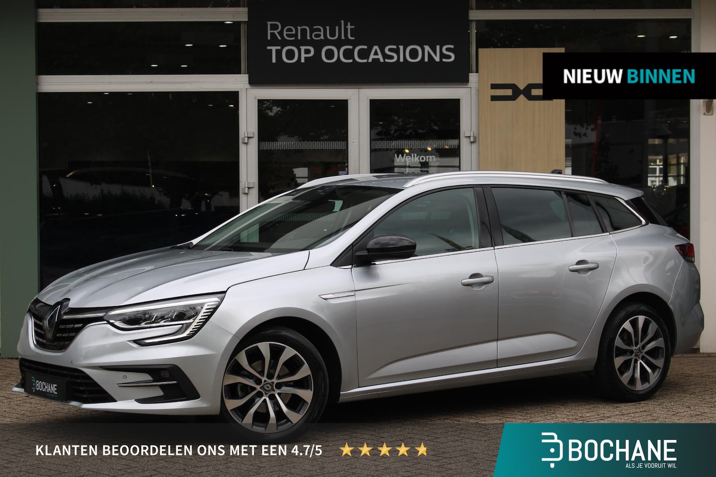 Renault Mégane Estate - 1.3 TCe 140 Techno | Stoel + Stuurverwarming | Dodehoekdetectie | Adaptive Cruisecontrol | - AutoWereld.nl