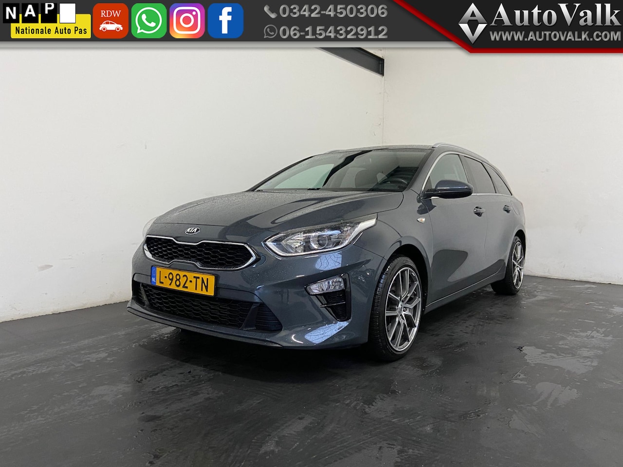 Kia Cee'd Sportswagon - Ceed 1.4 T-GDi DynamicLine Trekhaak! - AutoWereld.nl