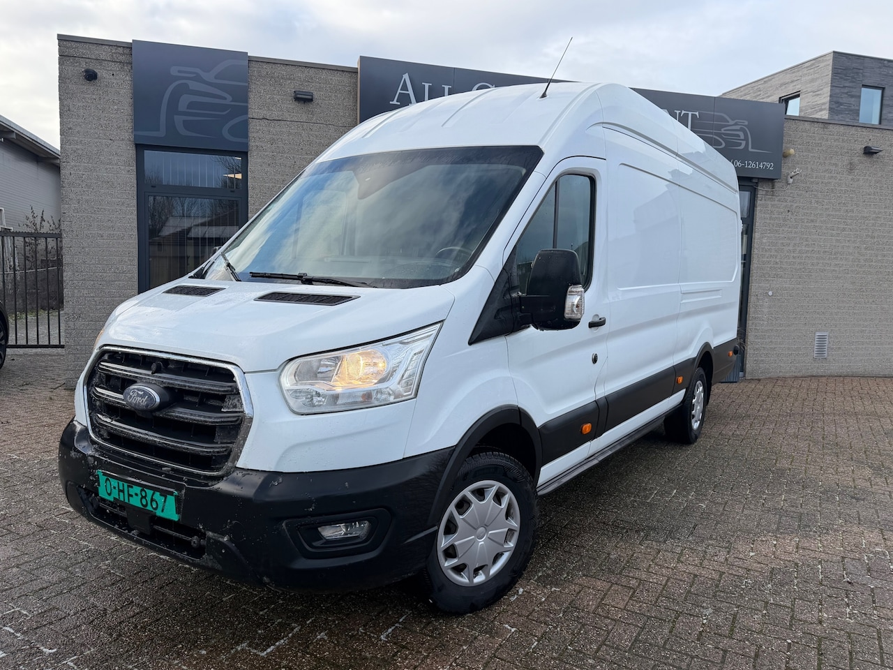 Ford Transit - 350 2.0 TDCI L4H3 / 3500 KG trekvermogen / jumbo / airco - AutoWereld.nl
