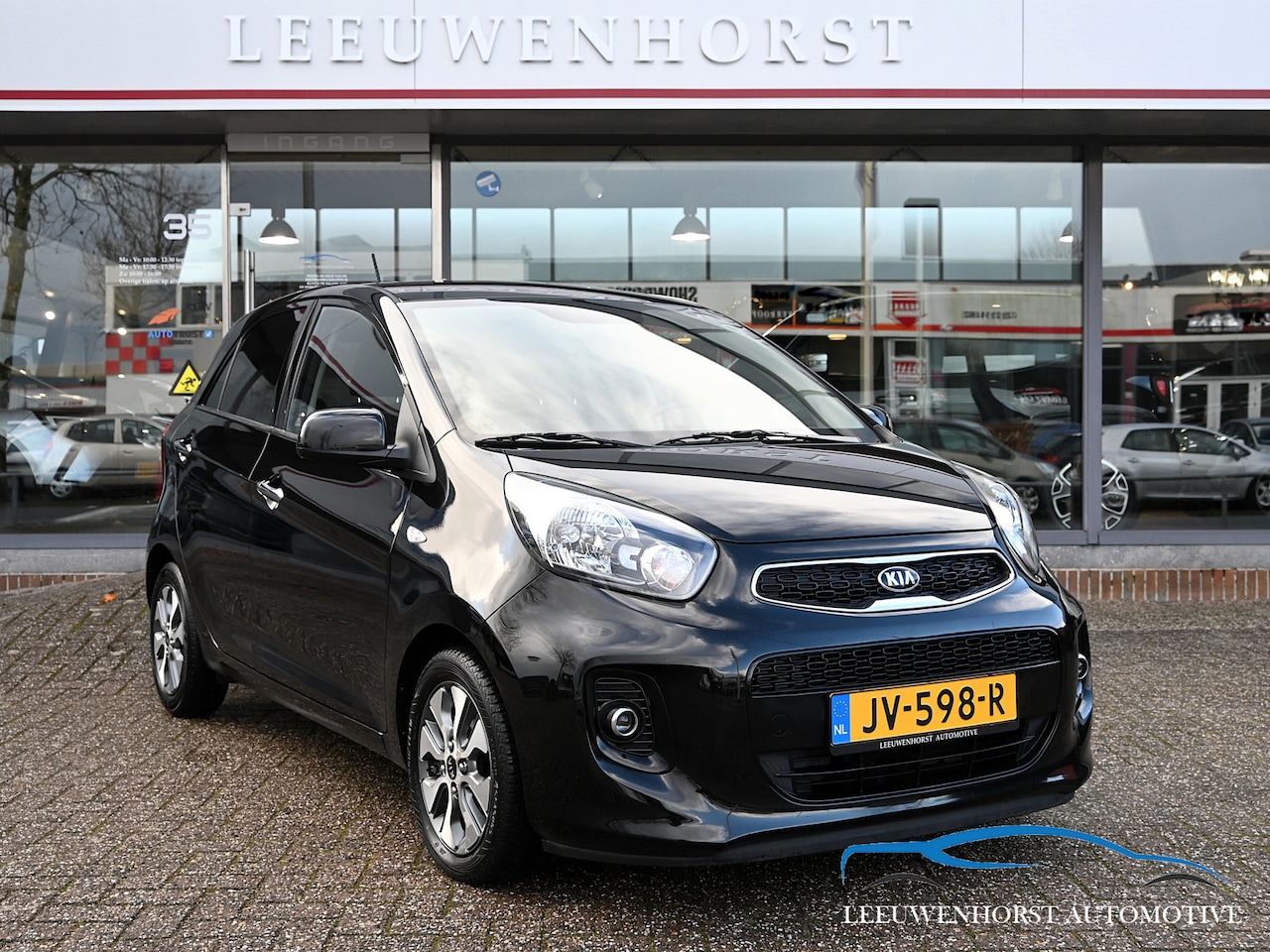 Kia Picanto - 1.0 CVVT ComfortPlusLine Navigator 1.0 CVVT Comfort Plus Line Navigator, camera, lichtmetalen velgen, climate en cruise contr - AutoWereld.nl