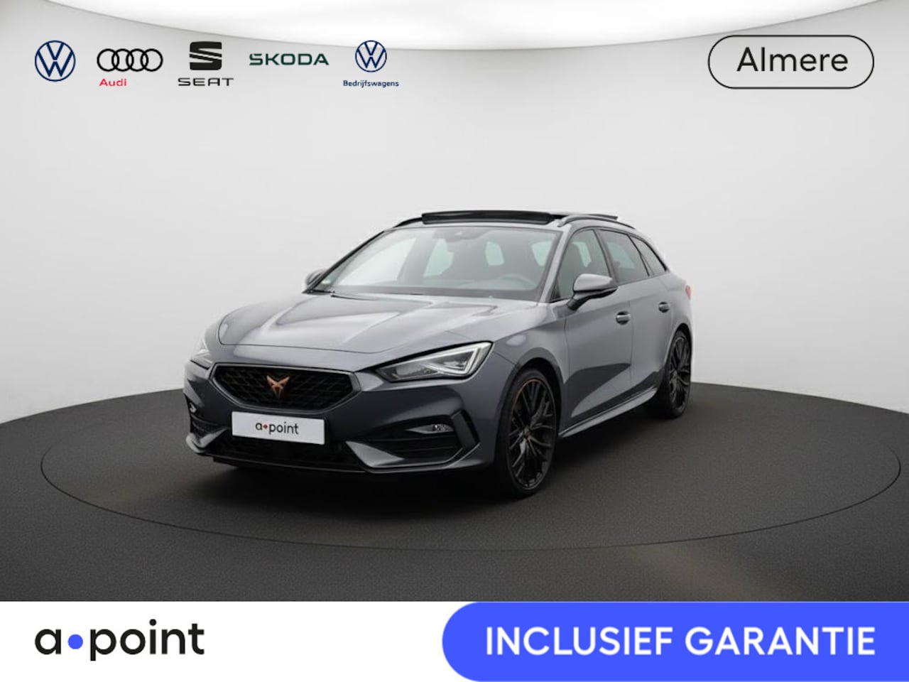 CUPRA Leon Sportstourer - 1.4TSI e 245PK | Panorama dak | Kuipstoelen | Memory | Apple carplay | - AutoWereld.nl