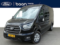 Ford Transit - L3H2 350 2.0 TDCI 165pk Limited | Trekhaak | Dubbele schuifdeur | Bijrijdersbank / Stoel