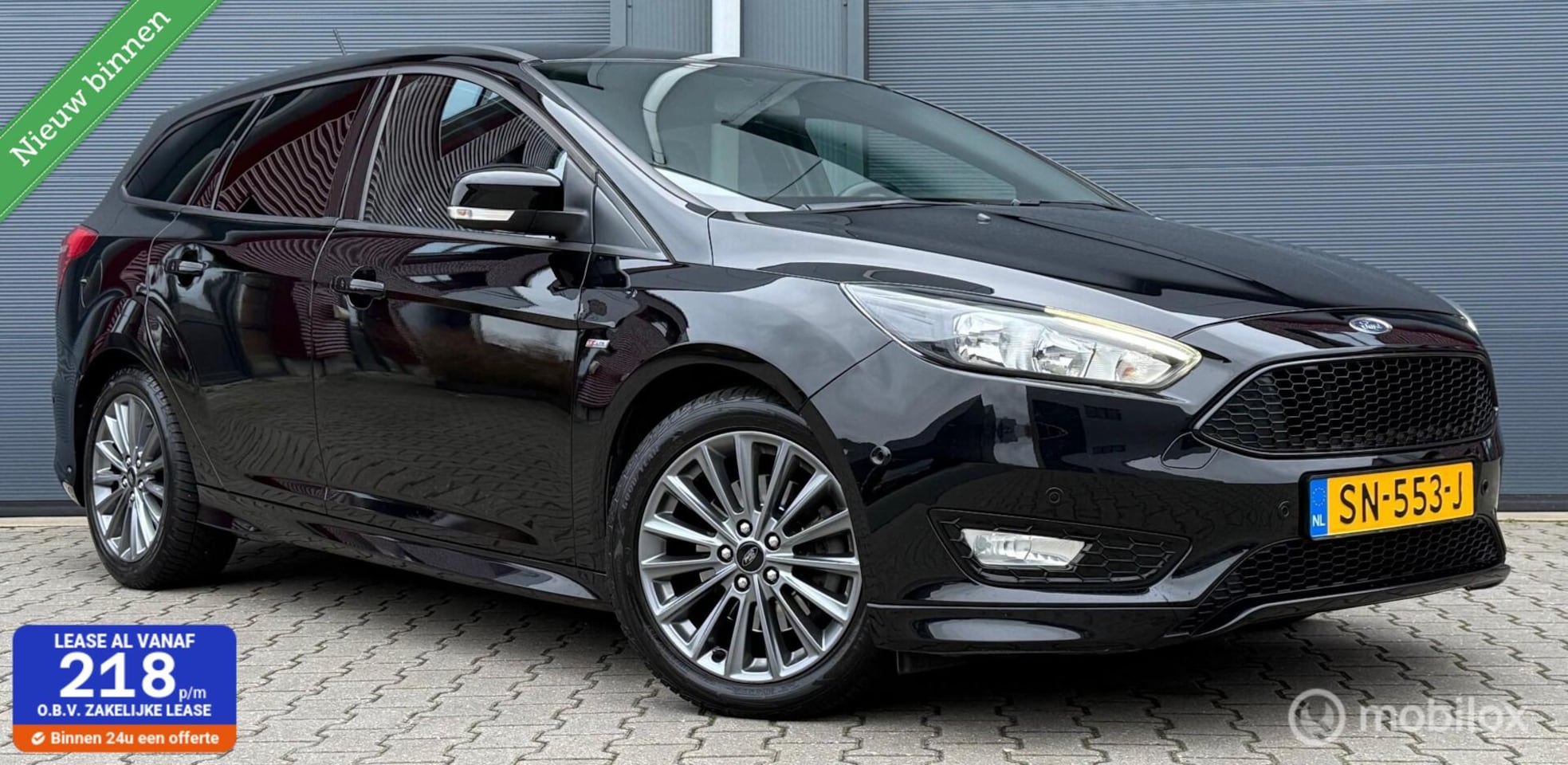 Ford Focus Wagon - 1.5 ST-Line 150PK Cruise/Trekhaak/Carplay/DRL - AutoWereld.nl
