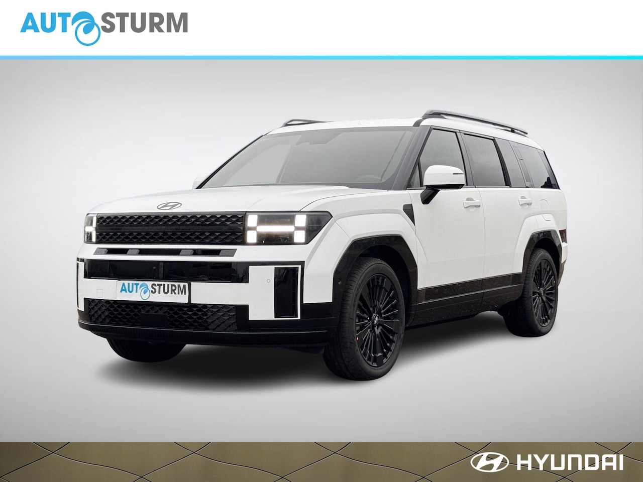 Hyundai Santa Fe - 1.6 T-GDI PHEV Black Line 4WD 7p. Matte Lakkleur - AutoWereld.nl