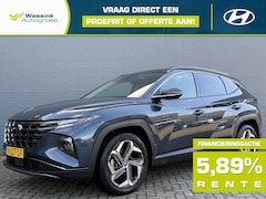 Hyundai Tucson - 1.6 T-GDi HEV 230pk Aut. Premium Sky | Schuif kanteldak | Leder | Stoelventilatie | 100% D