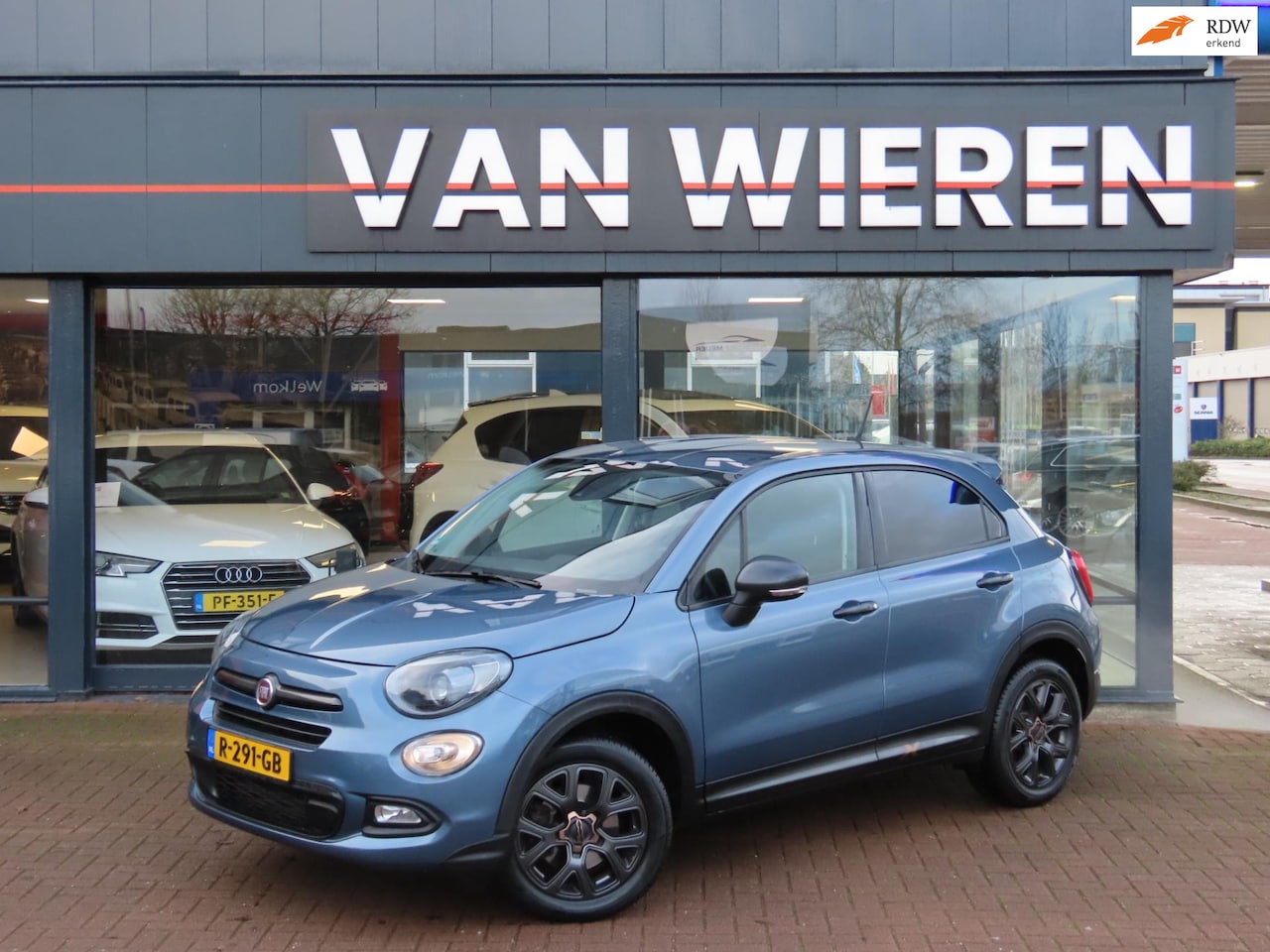 Fiat 500 X Cross - 1.4 Turbo MultiAir Cross Navi Keyless Clima Adap Cruise Lage KM - AutoWereld.nl