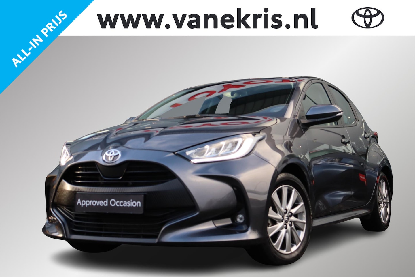 Toyota Yaris - 1.5 VVT-i Dynamic Limited, Stoel & Stuurverwarming , Adaptieve Cruise control, Parkeercame - AutoWereld.nl