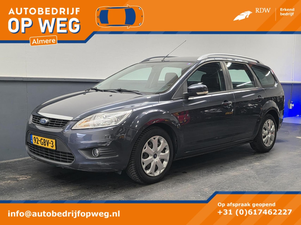 Ford Focus Wagon - 1.6 Trend | Trekhaak | Cruise | Airco - AutoWereld.nl