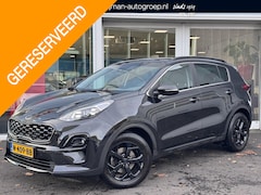 Kia Sportage - 1.6 T-GDI Black Edition Schuif-/kanteldak | Trekhaak | zwart lederen bekleding | Stoelverw