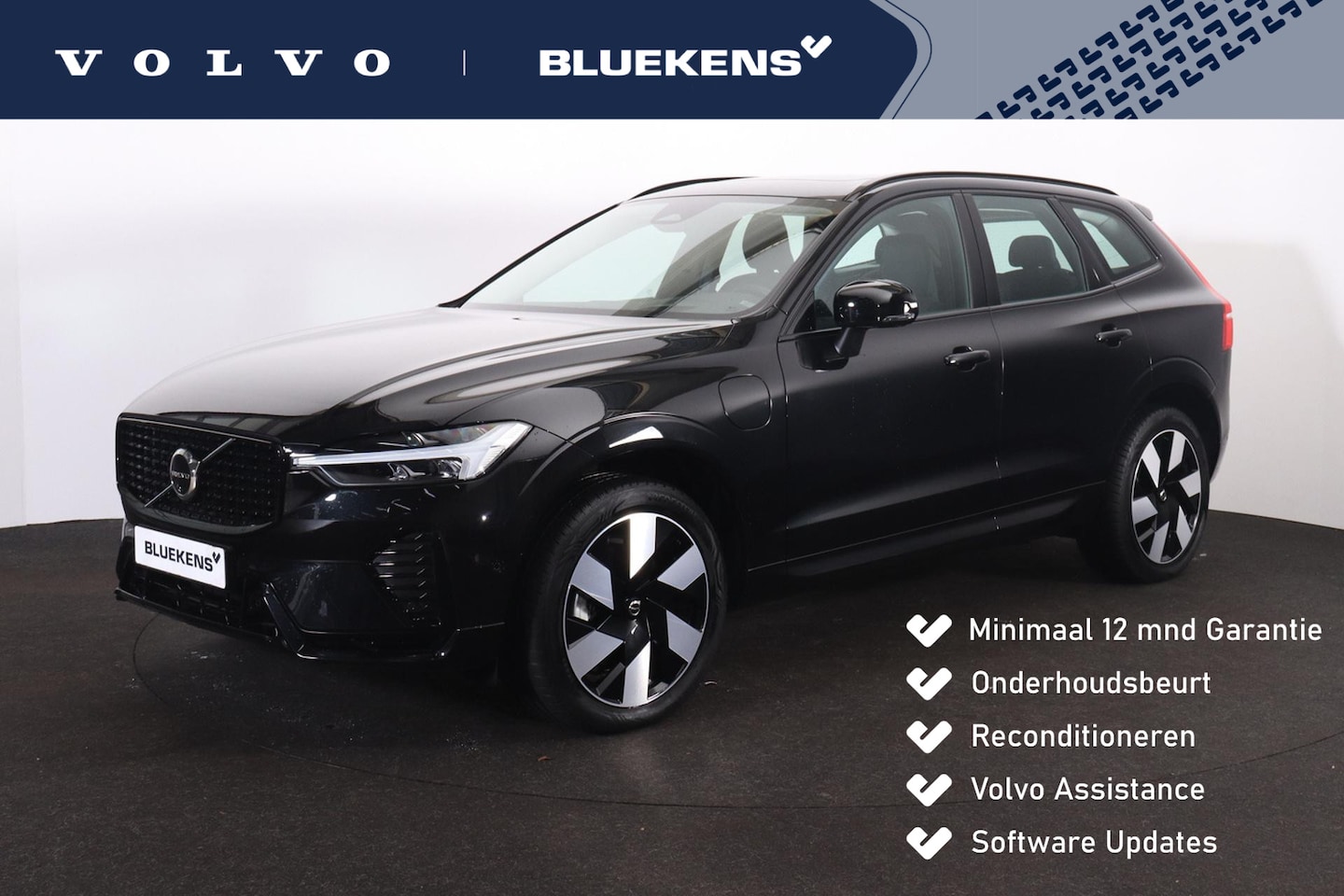 Volvo XC60 - T6 Recharge AWD Ultra Dark - Panorama/schuifdak - IntelliSafe Assist & Surround - 360º Cam - AutoWereld.nl
