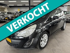 Opel Corsa - 1.4-16V Anniversary Edition navigatie half leer airco cruise controle lm-velgen lux uitvoe