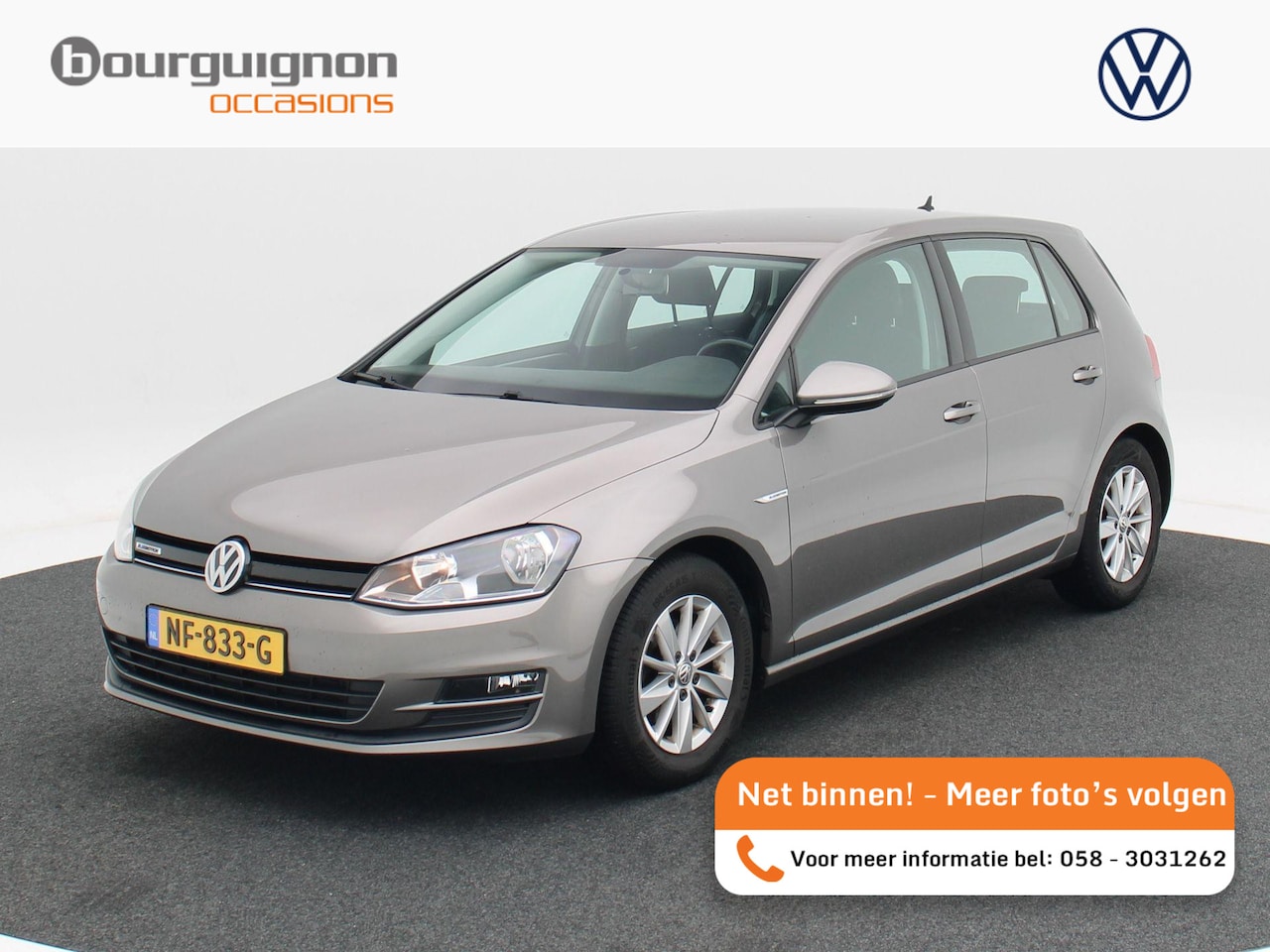 Volkswagen Golf - 1.0 TSi Edition 115 Pk | Trekhaak | CarPlay | Cruise Control | Airco | Leder Stuurwiel | 1 - AutoWereld.nl