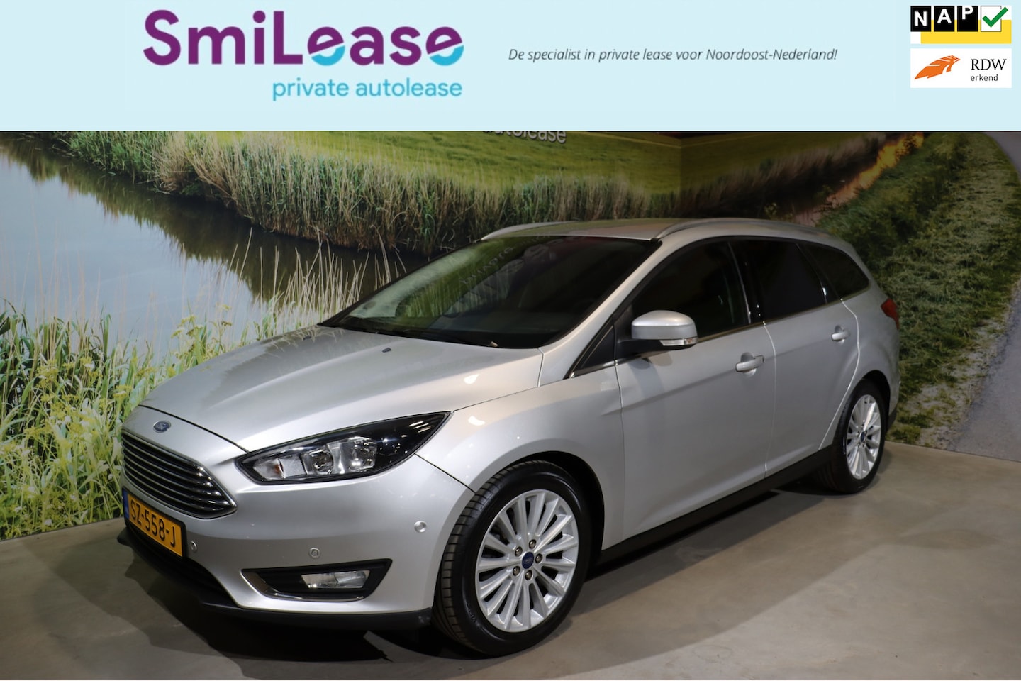 Ford Focus Wagon - 1.0 Titanium|Navi|Carplay/Android| Parkeersensoren - AutoWereld.nl