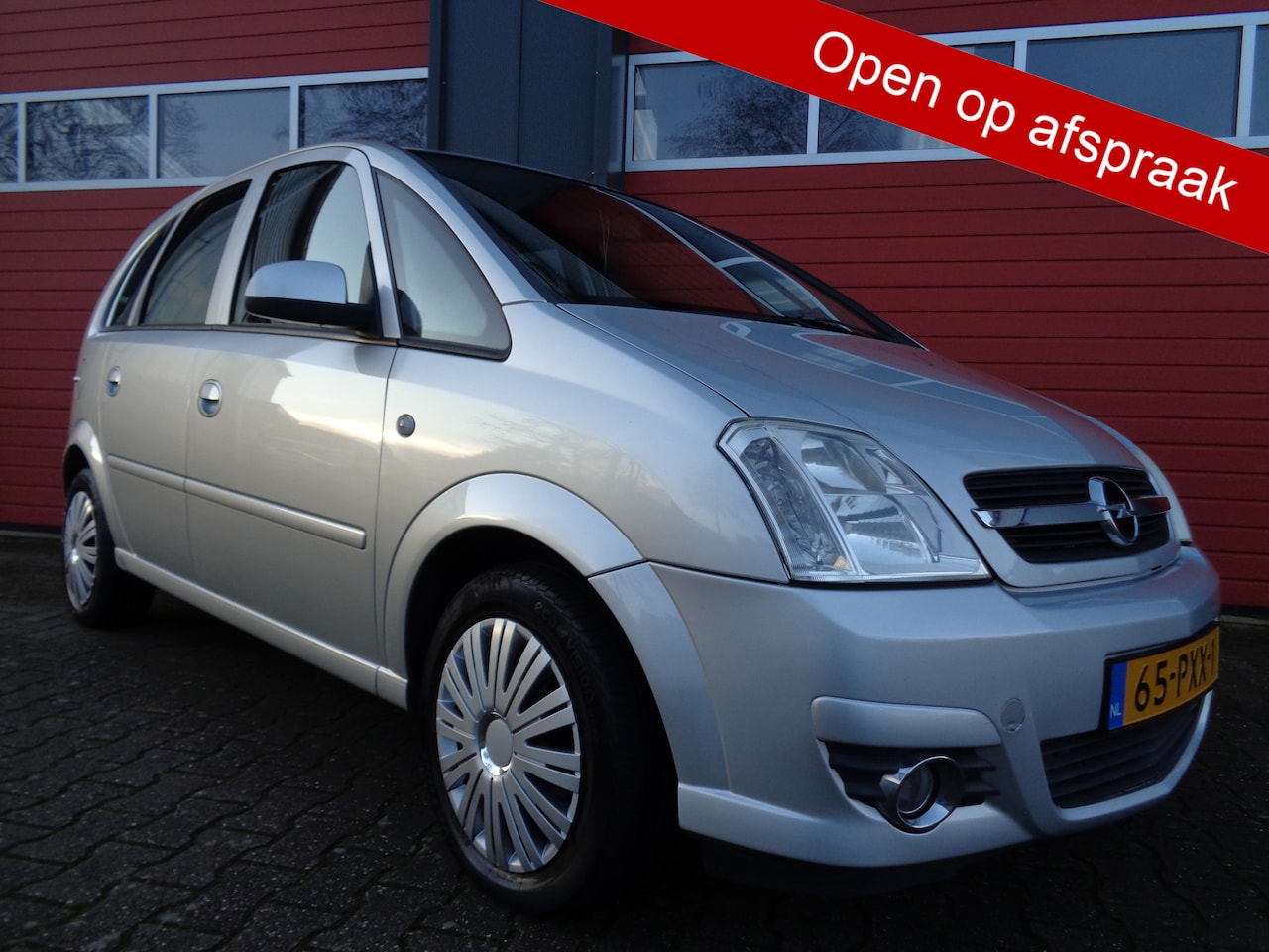 Opel Meriva - 1.6-16V Business 105PK Automaat Airco Cruise Hoge-Instap !!! - AutoWereld.nl