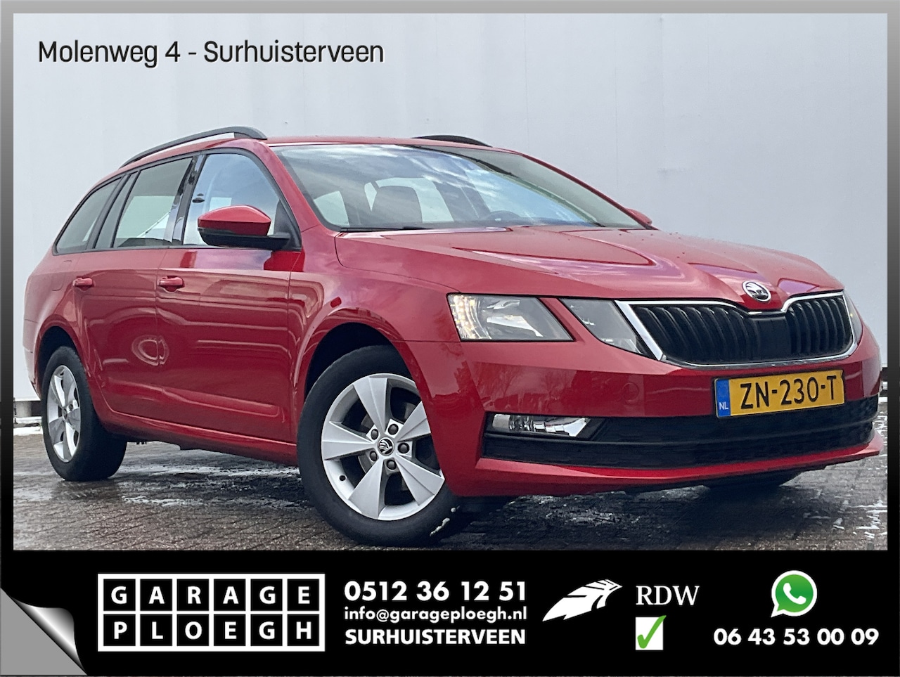 Skoda Octavia Combi - 1.6 TDI Automaat 1Eig Carplay Adapt.Cruise Greentech Ambition Business - AutoWereld.nl