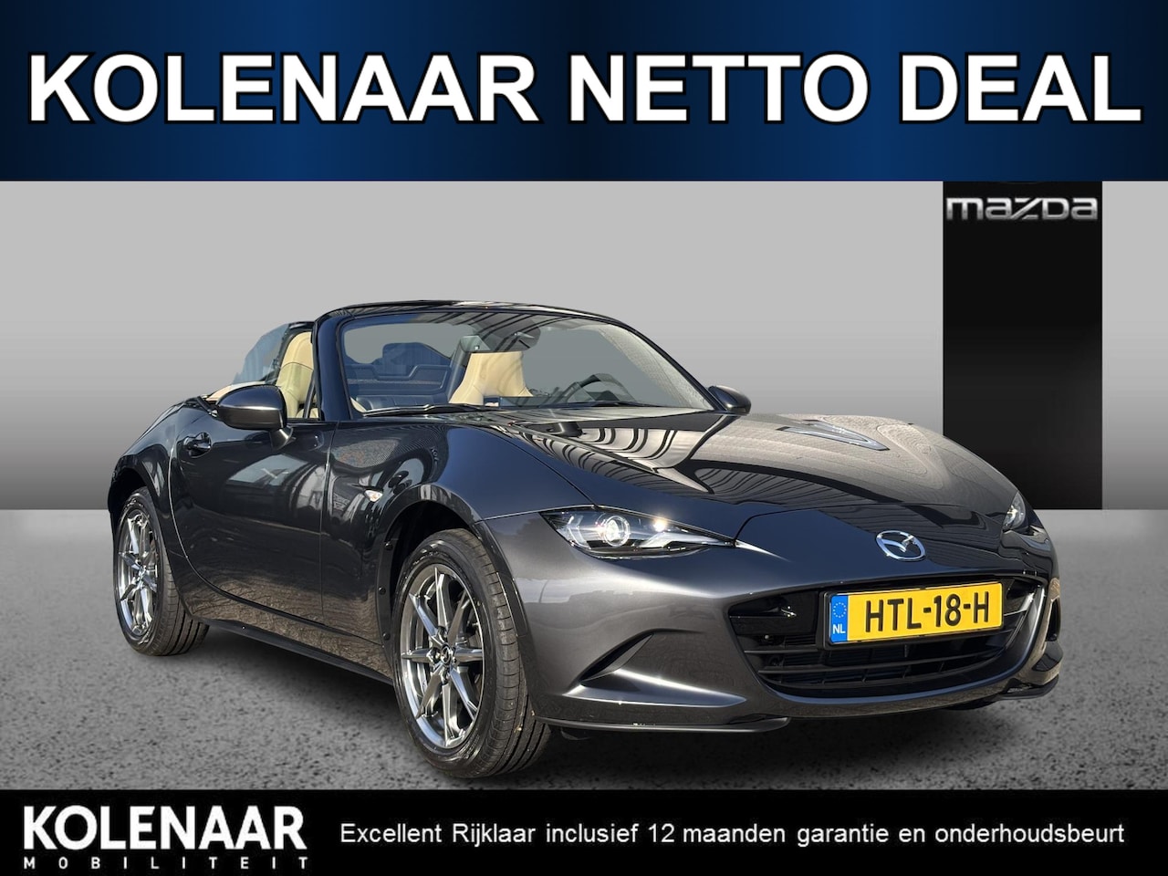 Mazda MX-5 - 1.5 Sky-G 132 Kazari /Netto deal!/€9795,- voordeel!/Direct leverbaar - AutoWereld.nl