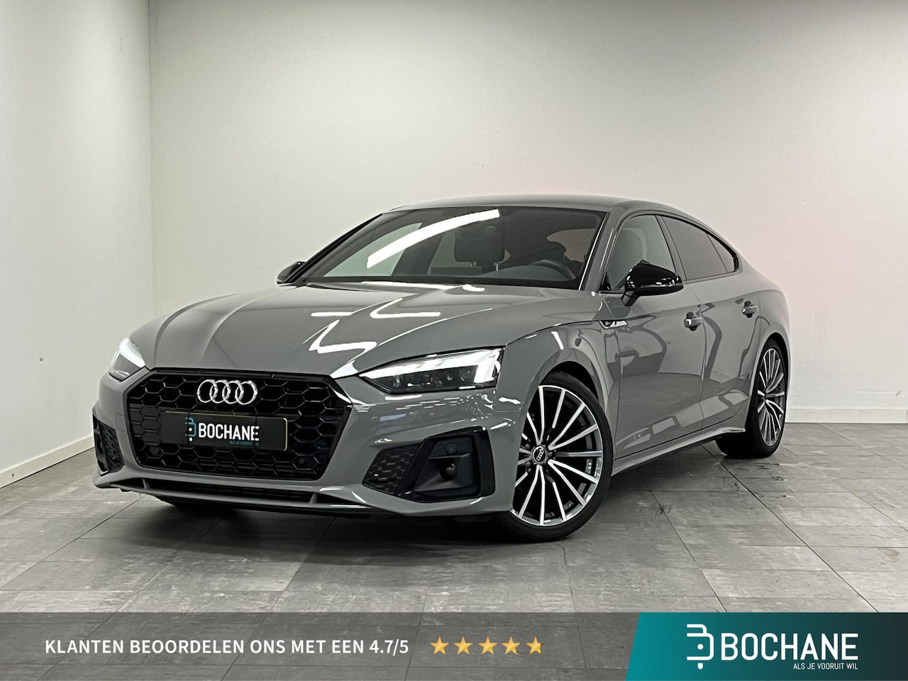 Audi A5 Sportback - 35 TFSI 3x S-Line Competition | 1e-Eig. | Virtual | Carplay | Quantumgrijs | - AutoWereld.nl