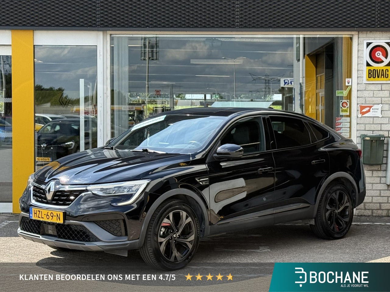 Renault Arkana - 1.6 E-Tech Hybrid 145 R.S. Line | Navigatie | 360° graden camera | Climate Control | Leder - AutoWereld.nl