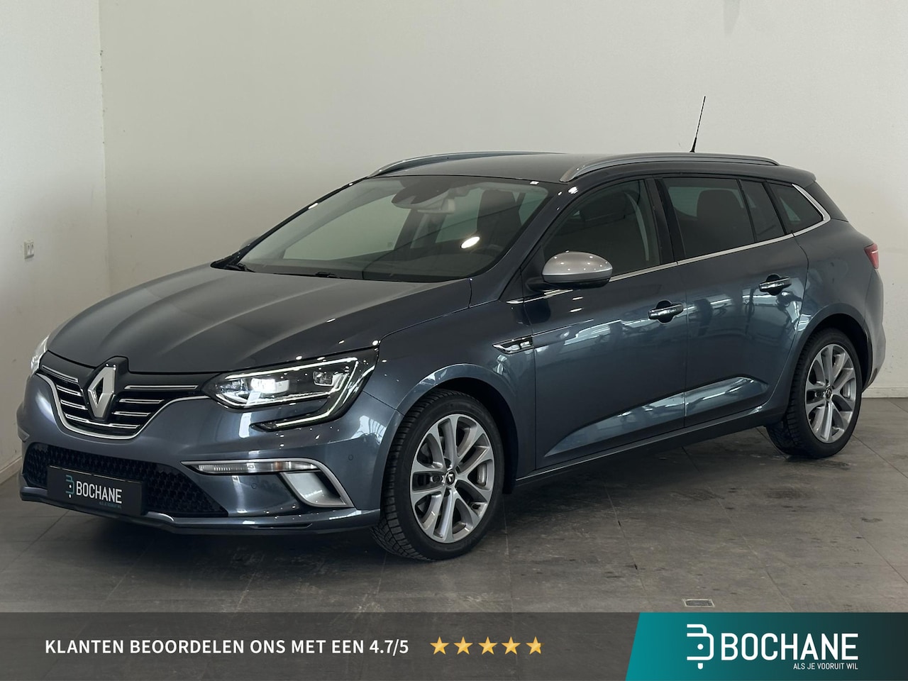 Renault Mégane Estate - 1.3 TCe 160 EDC GT-Line | Parkeersensoren voor, zij, achter en achteruitrijcamera | Apple - AutoWereld.nl
