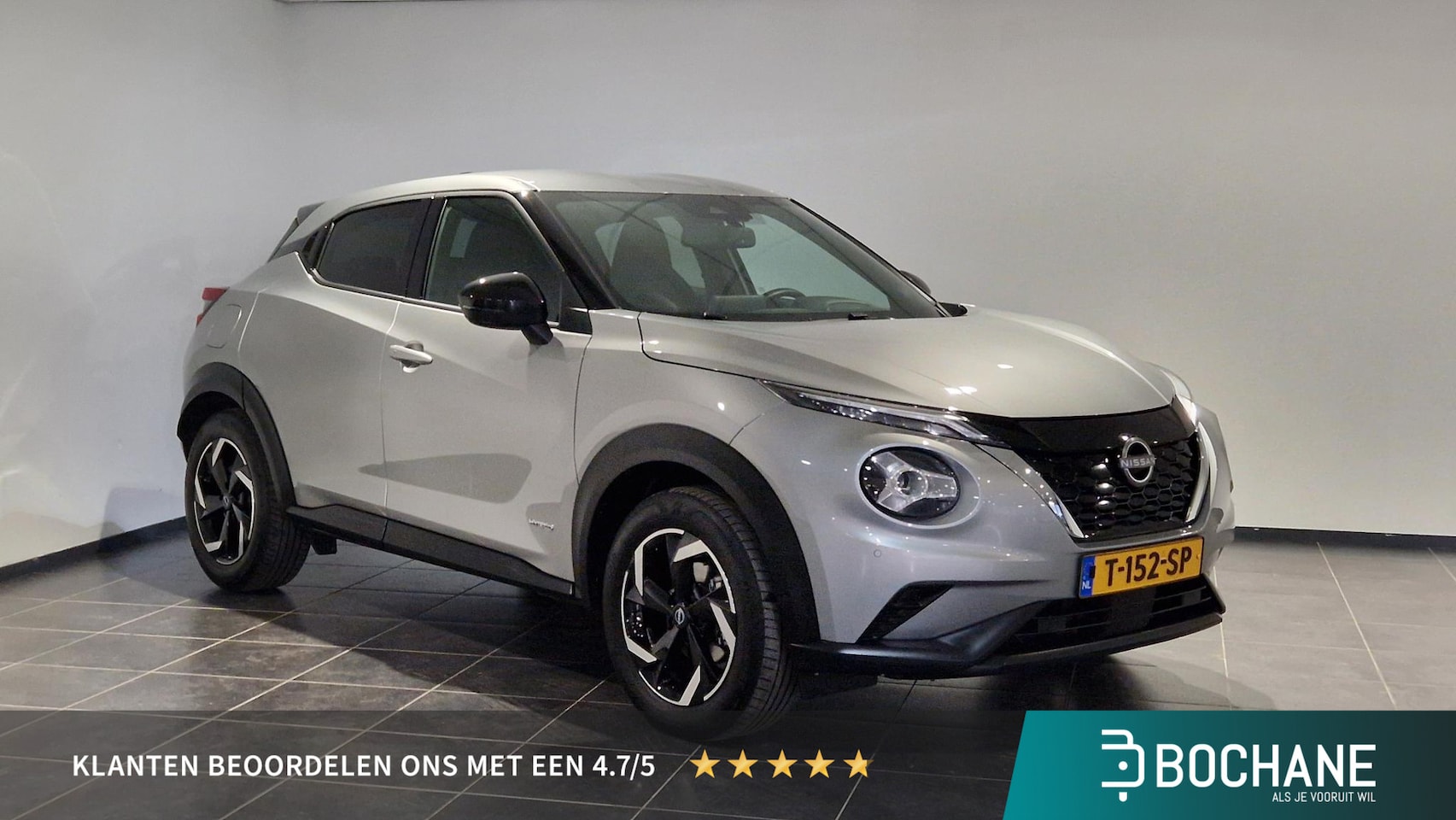 Nissan Juke - 1.6 Hybrid N-Connecta | Apple Carplay/Android Auto | Achteruitrijcamera | Climate control - AutoWereld.nl