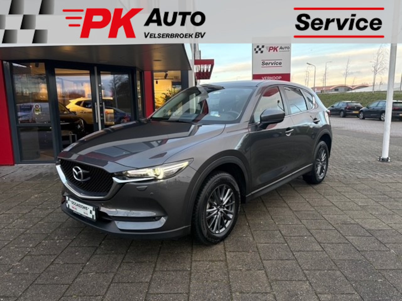Mazda CX-5 - 2.5 SkyActiv-G 194 Signature | Navi | Cruise | Trekhaak | 103116 km Dealeronderhouden - AutoWereld.nl