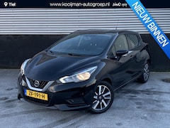 Nissan Micra - 0.9 IG-T N-Connecta NL-auto, boekjes compleet, navigatie, achteruitrij camera, parkeersens