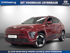 Hyundai Kona Electric - Comfort Smart 65.4 kWh Zwart Dak, Volledig Elektrisch, met Warmtepomp, Navigatie, Automati