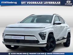Hyundai Kona Electric - Premium 65.4 kWh Volledig Elektrische Automaat met Navigatie, Lederen bekleding en Stoelve