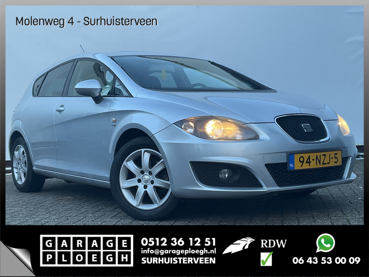SEAT Leon - 1.2 TSI Good Stuff 5-Deurs Nav/Cruise Airco NL-Auto Voll.Onderhouden! - AutoWereld.nl