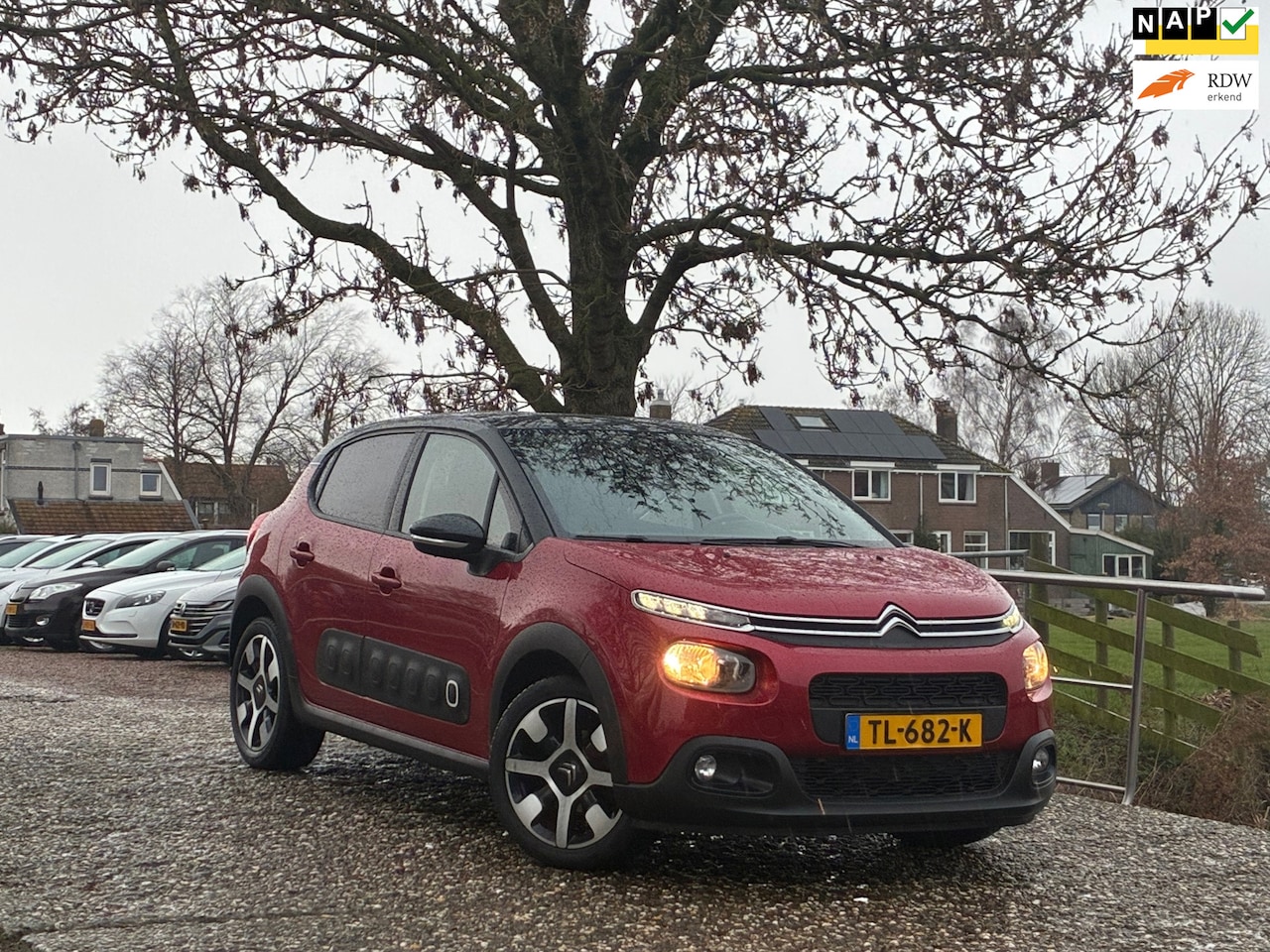 Citroën C3 - 1.2 PureTech S&S Shine | 83.800 NAP + Clima + Cruise nu € 8.975,-!!! - AutoWereld.nl