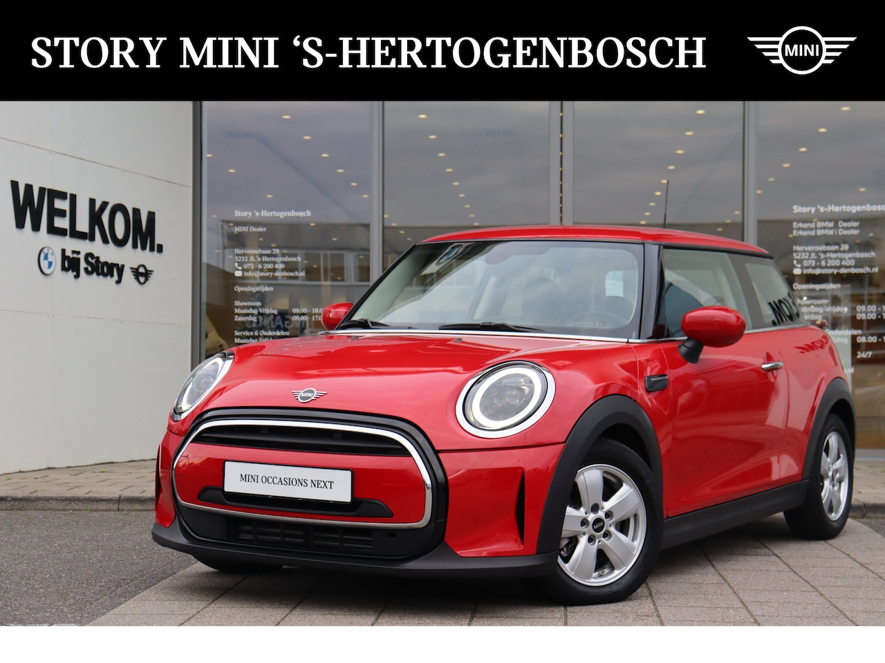 MINI One - Hatchback Classic Automaat / Sportstoelen / LED / Cruise Control / PDC / Navigatie - AutoWereld.nl