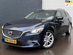 Mazda 6 Sportbreak - 2.0 SkyActiv-G 165 GT-M Line 1EEIG/LEDER/STUURVERWARMING/CRUISE/NAVI