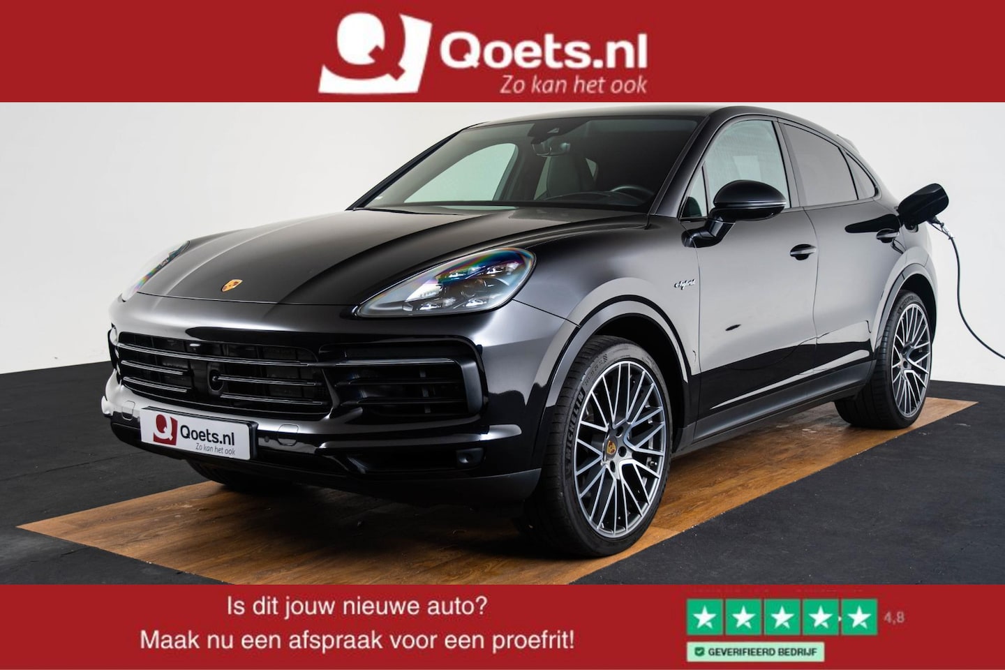 Porsche Cayenne Coupé - 3.0 E-Hybrid Trekhaak - Comfortstoelen - Stoelventilatie/verwarming - Adaptieve luchtverin - AutoWereld.nl
