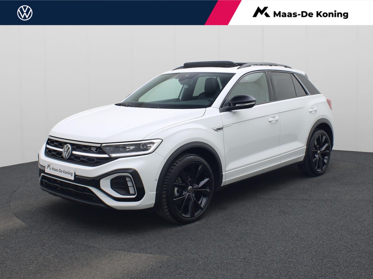 Volkswagen T-Roc - 1.5TSI/150PK R-Line Black Style DSG · Panoramadak · Navigatie · Camera + Parkeersensoren · - AutoWereld.nl