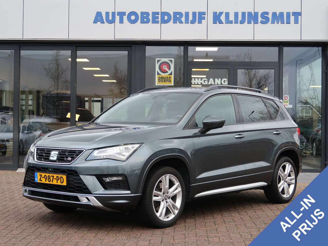 SEAT Ateca - 1.4 TSI FR Business Intense | Trekhaak | 360 Camera | Stoelverw | Keyless | - AutoWereld.nl