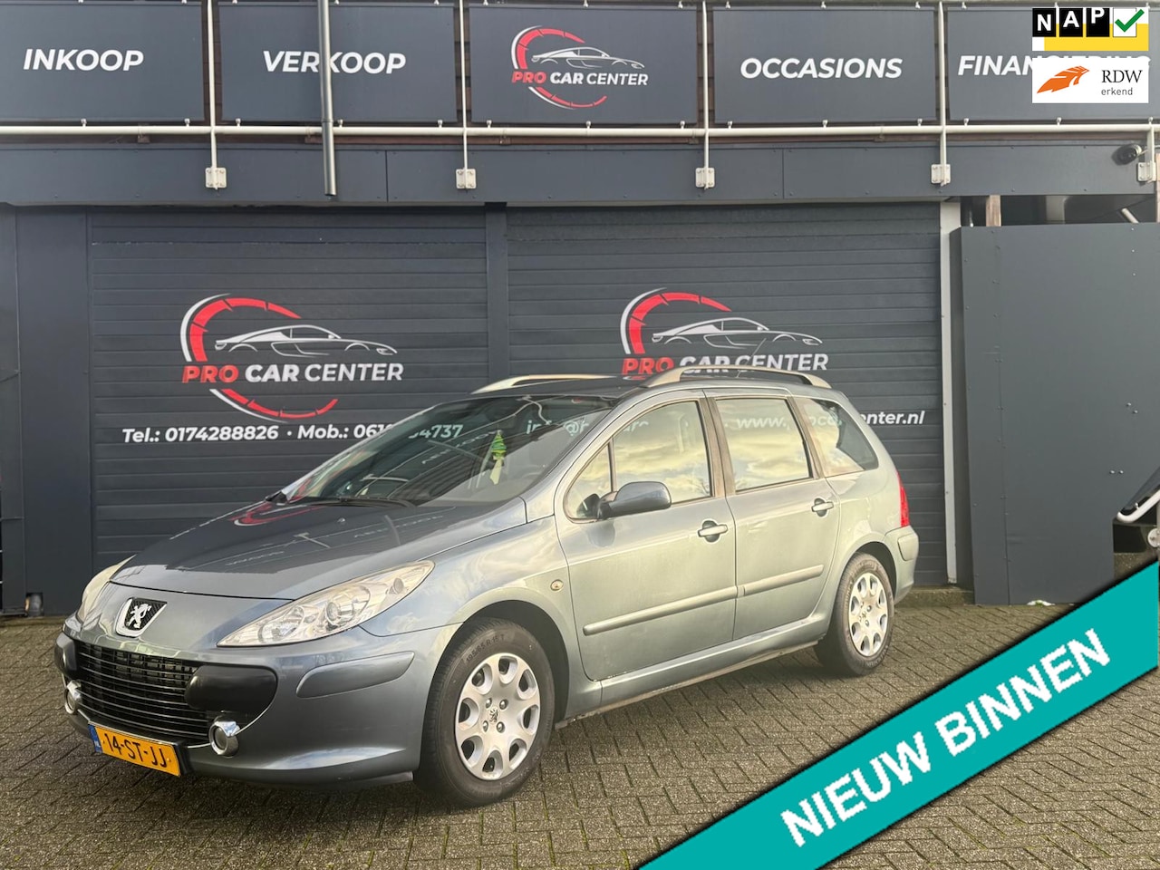 Peugeot 307 Break - 1.6-16V XS AIRCO|CRUISE|EL.RAMEN - AutoWereld.nl