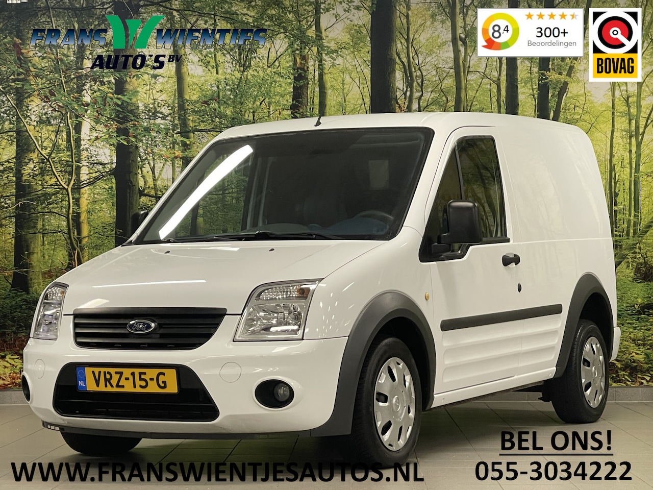 Ford Transit Connect - T220S 1.8 TDCi Trend | Airconditioning | AUX | Elektrische ramen | Tussenschot | Achterdeu - AutoWereld.nl