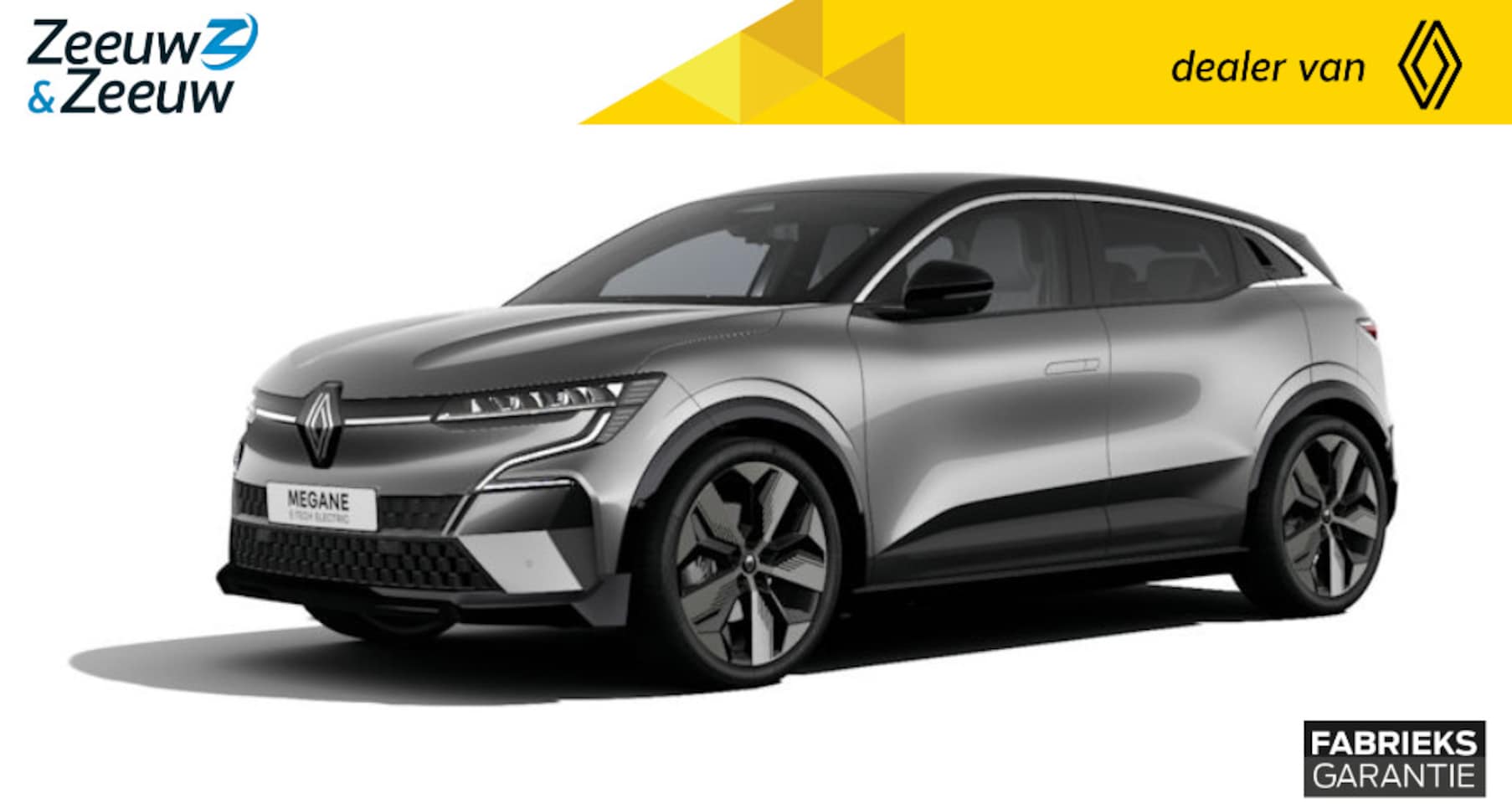 Renault Mégane E-Tech - Comfort Range Techno 60 kWh | NU nog leverbaar tegen 17% bijtelling en met € 3000,- Zeeuw - AutoWereld.nl