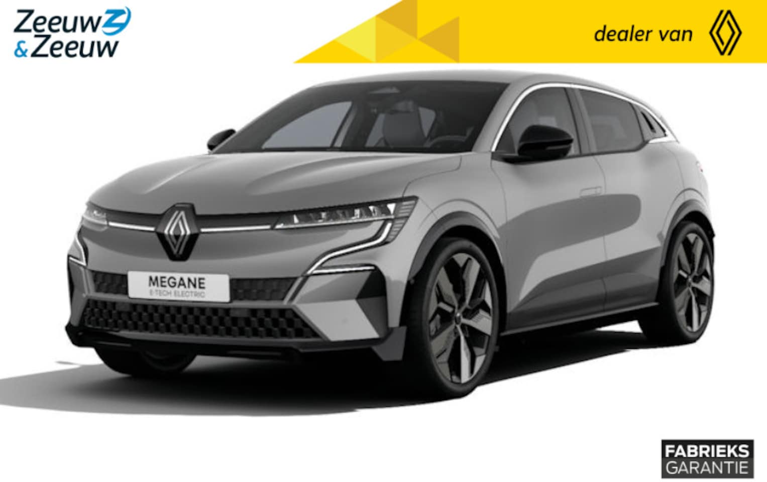 Renault Mégane E-Tech - comfort range techno 60 kWh | Nu nog leverbaar tegen 17% bijtelling en met € 3000,- Zeeuw - AutoWereld.nl