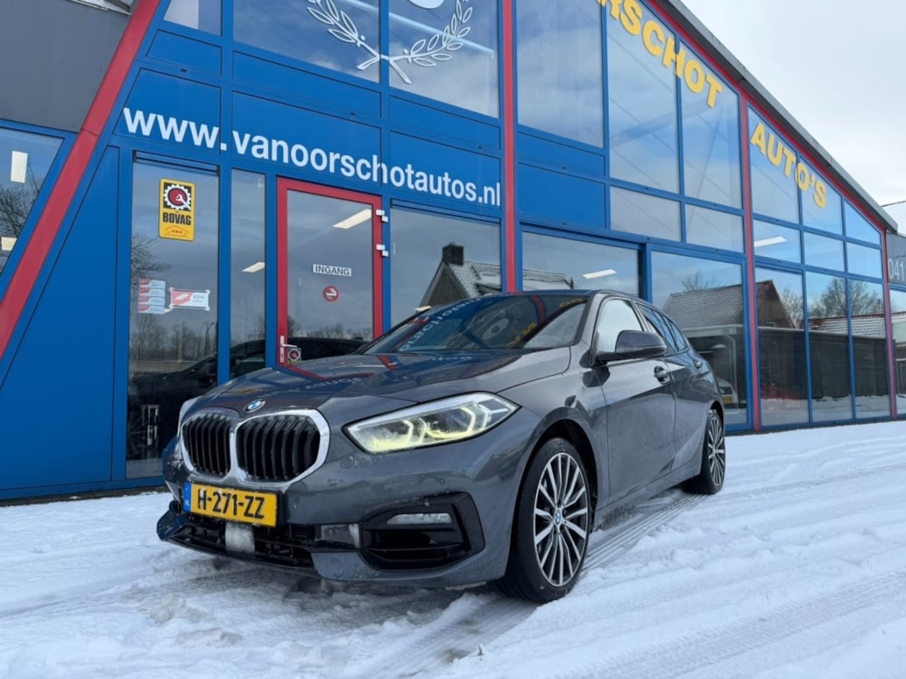 BMW 1-serie - 118I 140pk Automaat Panodak Navi Camera Leer Led Airco(ECC) - AutoWereld.nl