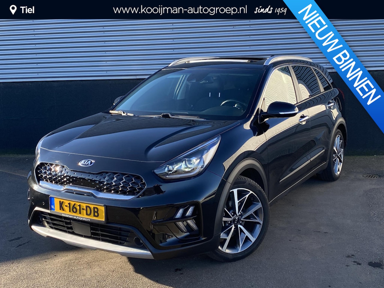 Kia Niro - 1.6 GDi Hybrid ExecutiveLine Schuif-/kanteldak, stoel- & stuurwielverwarming, Nieuw geleve - AutoWereld.nl