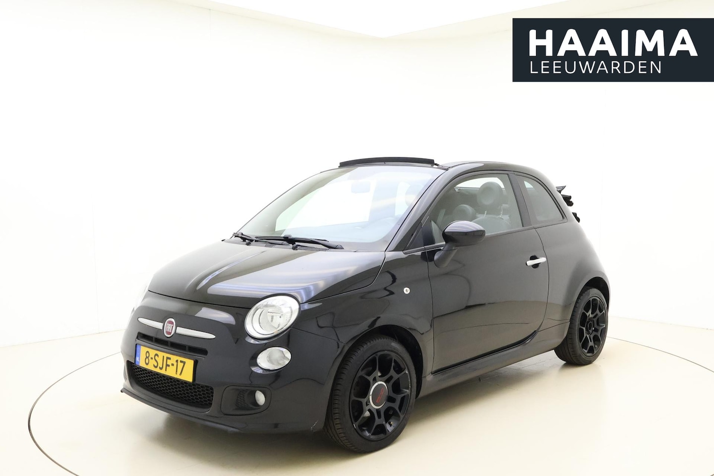 Fiat 500 C - 0.9 TwinAir 500S Cabrio | Airco | Electrisch te openen dak | Lichtmetalen velgen | Parkeer - AutoWereld.nl
