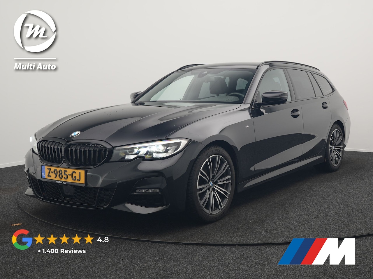 BMW 3-serie Touring - 320i M Sport 184pk | Adaptive Cruise | Alcantara Sportstoelen Verwarmd | Apple Carplay | S - AutoWereld.nl