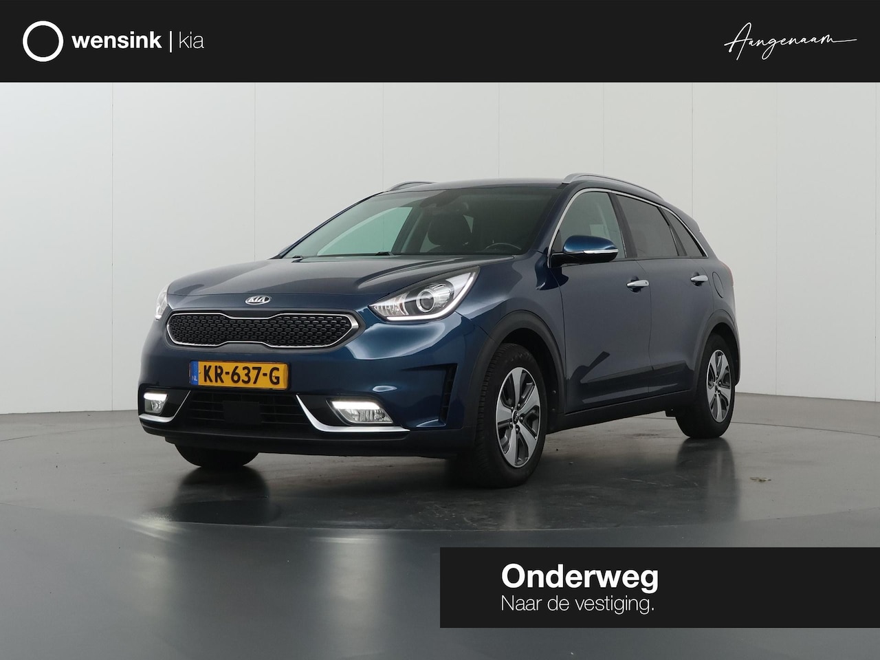 Kia Niro - 1.6 GDi Hybrid BusinessLine | Trekhaak | Lederen Bekleding | Stoel/Stuurwielverwarming | K - AutoWereld.nl