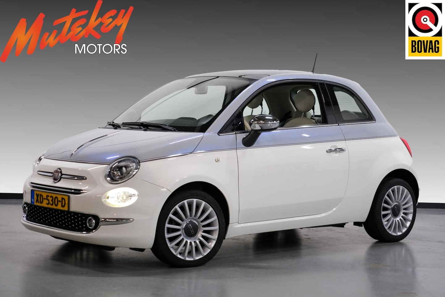 Fiat 500 - 0.9 TwinAir Turbo Collezione Bi-Tone |Pano|CarPlay - AutoWereld.nl