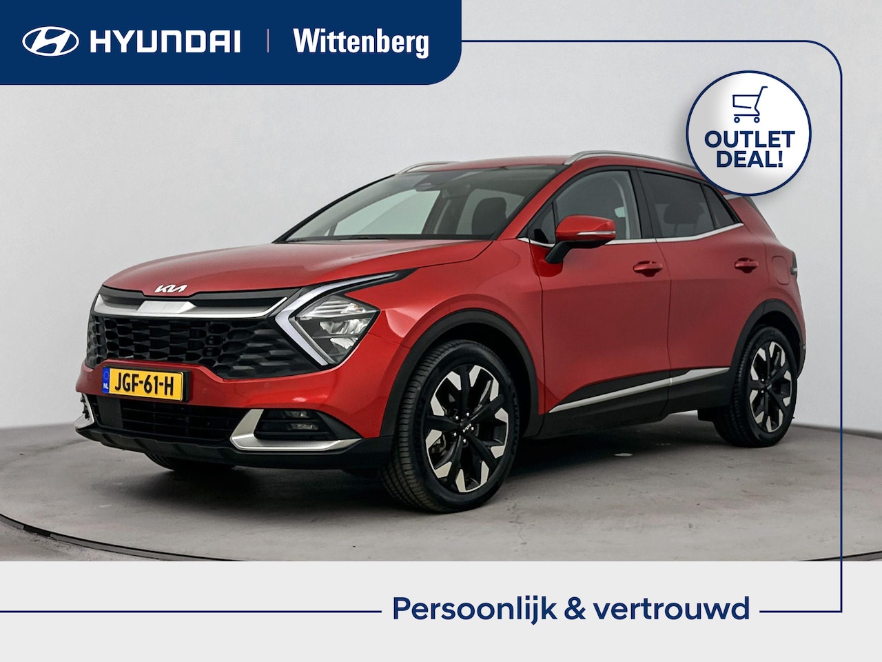 Kia Sportage - 1.6 T-GDi PLUG-IN HYBRID AWD DYNAMICPLUSLINE | OUTLETDEAL! | SoH 99% | NAVI | CLIMA | CRUI - AutoWereld.nl