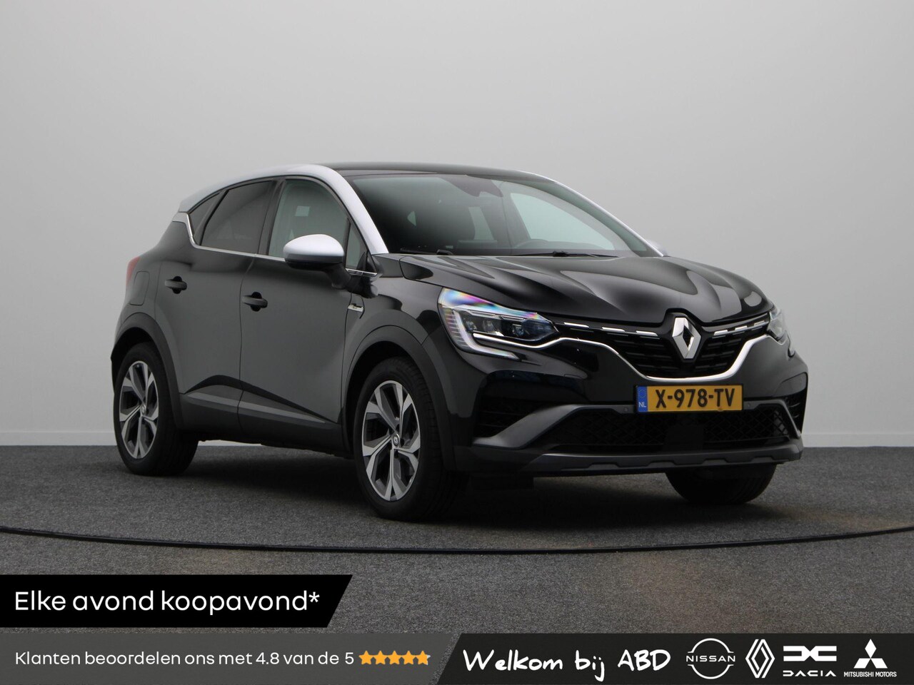 Renault Captur - 1.6 E-Tech Plug-in Hybrid 160 R.S. Line | Trekhaak | Elek. bedienbaar Schuif/Kantel dak | - AutoWereld.nl