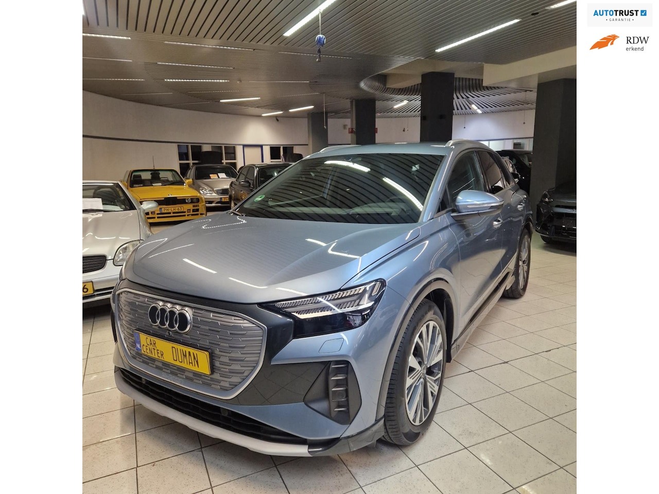 Audi Q4 e-tron - 40 Advanced edition 77 kWh Leer NAP SOH 93% Camera HUD - AutoWereld.nl