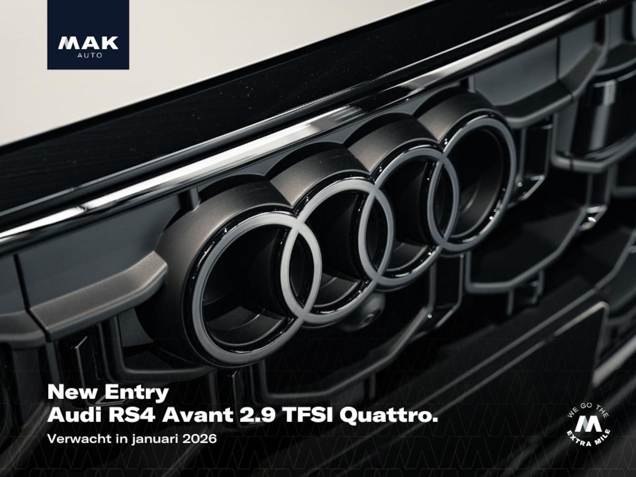 Audi RS4 - Avant 2.9 TFSI Quattro Pro Line Plus, pano, B&O, HUD, S-sportstoelen, Matrix-LED, Dynamic, - AutoWereld.nl